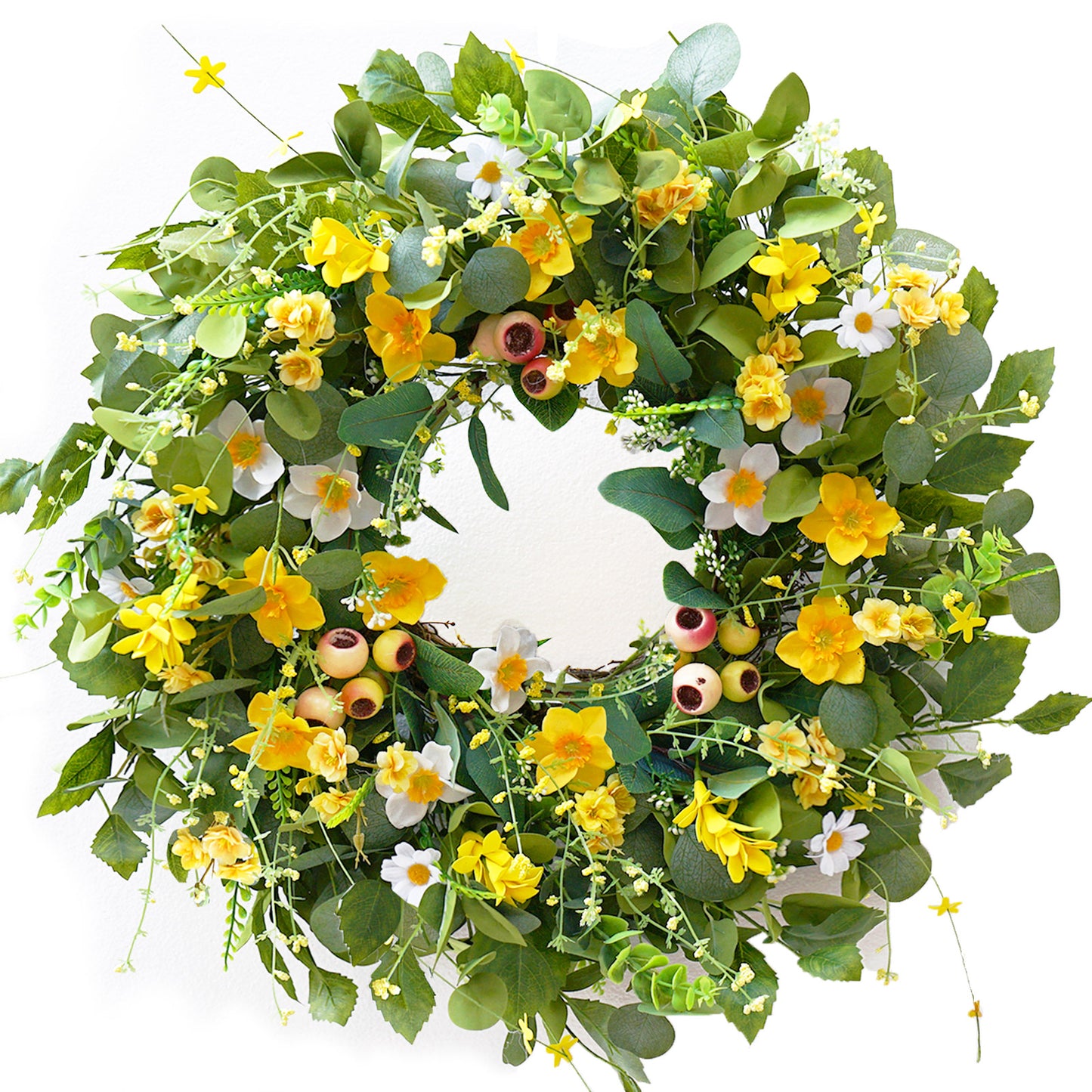 Spring Daisy Wreath