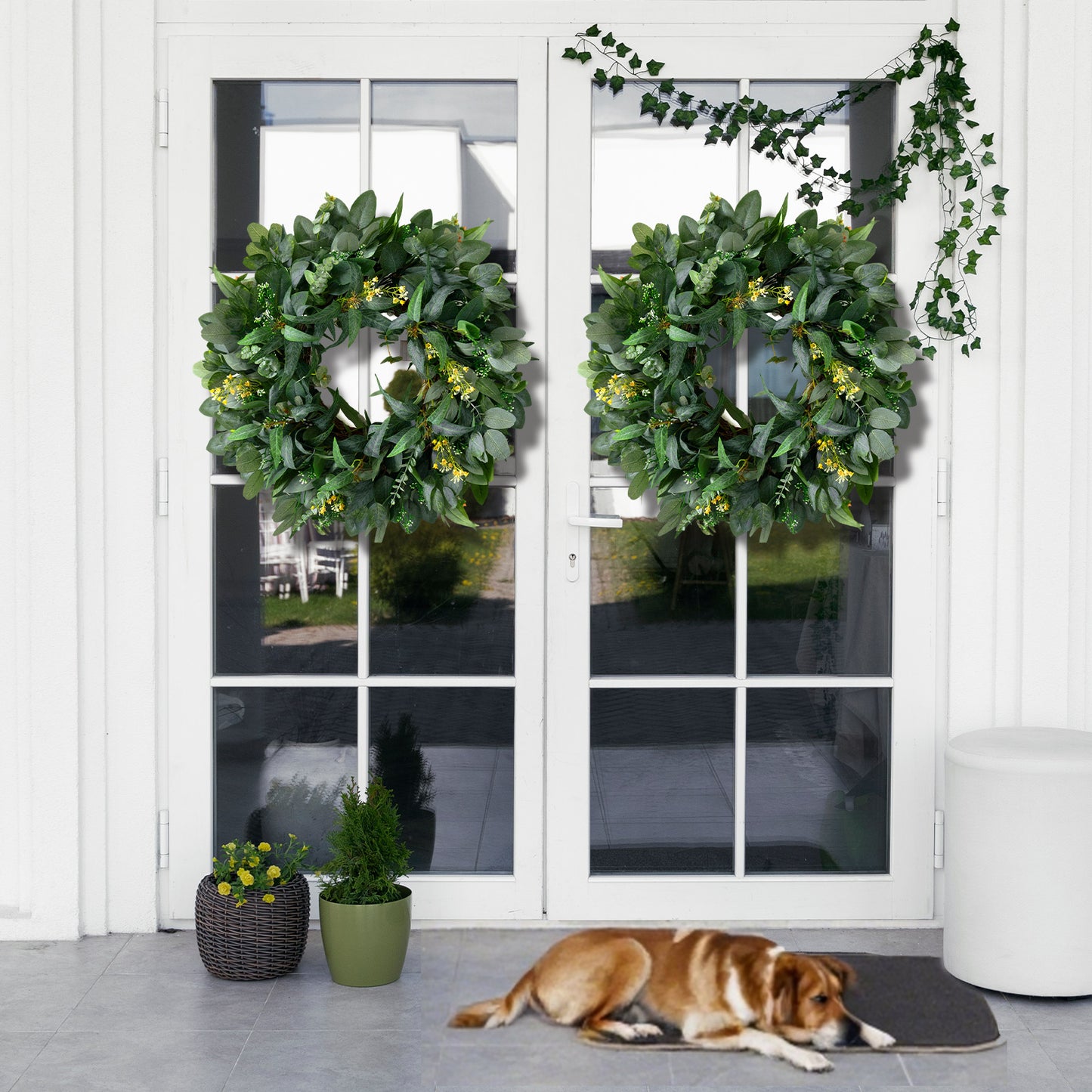 All-Season Eucalyptus Wreath